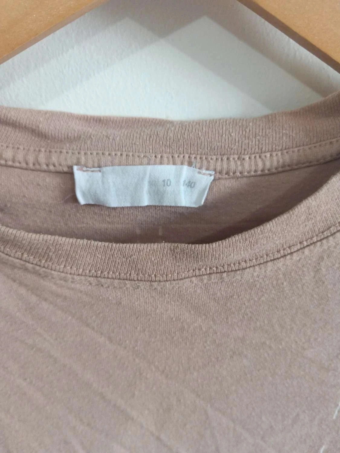 C142 camiseta Abricot Zara 10 años – photo 2